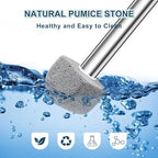 Pumice Stone Toilet Bowl Cleaner for Hard Water Ring & Stains - Image 2