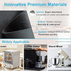 Kitchen Appliance Sliders 360 Degree Rotation Moving on Counter, Appliance Slider Cut to Fit, Mat for Kitchenaid Mixer with Kitchen Accessories,Appliance Mover for Espresso Machine, Food Processor - Image 6