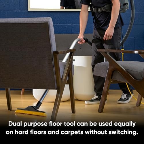 Prolux X8 Pro 10 lb Lightweight Commercial Backpack Vacuum – HEPA Filtration w/Sealed 8 Qt HEPA Bags, 120 CFM Commercial Suction, 50′ Cord, Loaded with Attachments - Image 5