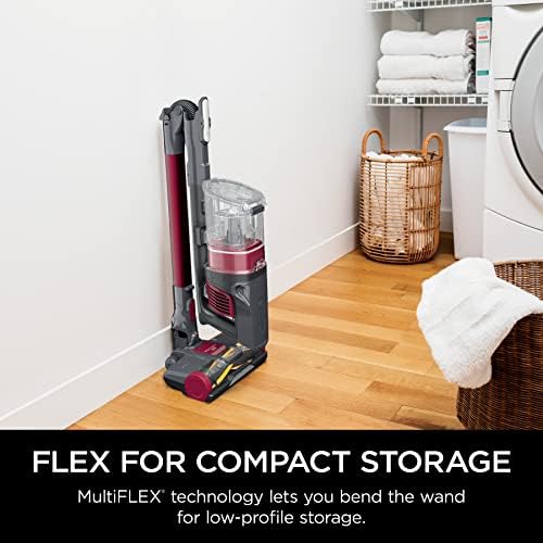 Shark Pet Plus Cordless Stick Vacuum, Raspberry, IZ163H - Image 4