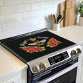 Queen Bee Honey Bee Flowers Stove Top Cover Glass Cooktop Heat Resistant Ceramic Stove Top Covers Mat Prevents Scratching Stoves/Counter/Washer Protector,28x20 in by Unknown