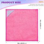 Magnetic Microfiber Cleaning Cloth, Multiple Colors, 6 x 6 Inch, 16 Pcs - Image 2