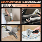 Saker Handheld Car Vacuum Cordless Portable 17000PA Foldable HL133 Black - Image 5