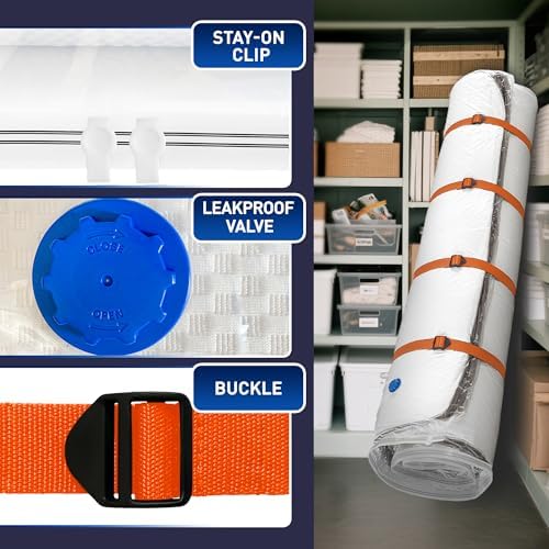 Mattress Vacuum Storage Bag for Memory Foam, Latex and Hybrid Mattress - Image 5