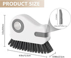 2 in 1 Window Track Cleaning Brush Tools (Orange) - Image 2