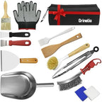 Grill Cleaning Kit, 15-Piece BBQ & Griddle Cleaning Tool Set by Unknown