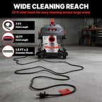 Shop-Vac 5 Gallon Ultra Quiet Shop Vacuum Wet and Dry, 4.5 Peak HP, 5430542 - Image 6
