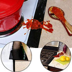 MSDADA Stove Covers, 8 Pcs 0.2 mm 10.6" x 10.6" Gas Range Protectors with 2 Pcs 21” Silicone Gap Cover Keep Stove Clean, Double Thickness, Reusable, Non-Stick, Easy to Clean - Image 5
