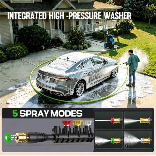 Heavy Duty 5000PSI Electric Pressure Washer,Power Washer Electric Powered - Image 3