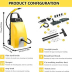 3000W Commercial Steam Cleaner Heavy Duty - 3.5L Tank - Image 4