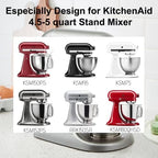 Mixer Slider Mat Compatible with KitchenAid 4.5-5 Qt Tilt-Head Stand Mixers - Image 4