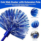 Duster with Extension Pole, 7 in 1 Cleaning Kit with Microfiber Dusters - Image 6
