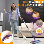 Microfiber Spray Mop for Floor Cleaning with Washable Pads,Dry Wet Use - Image 2