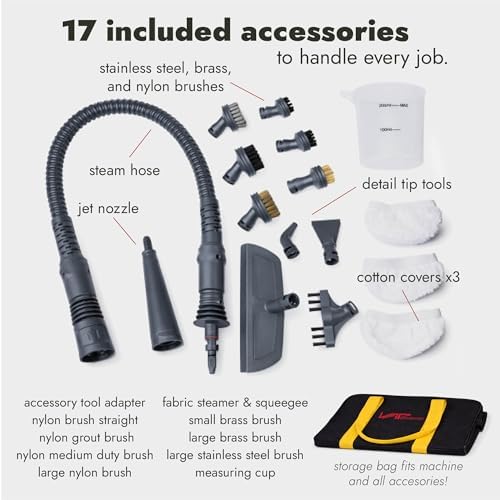 Vapamore MR-75 Amico Handheld Steam Cleaner for Bed Bugs, Auto & Grout - Image 5