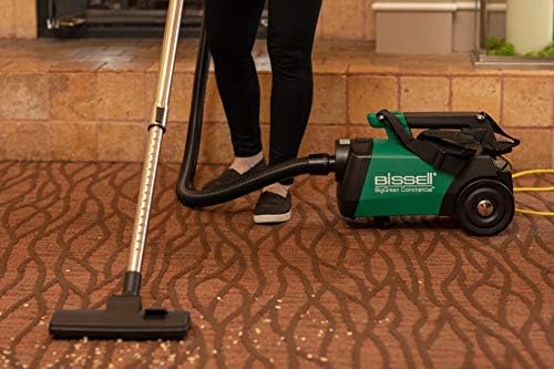 Bissell BigGreen Commercial BGC3000 Portable Canister Vacuum, Green, Black - Image 4