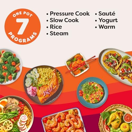 Instant Pot Rio 6 Qt 7-in-1 Electric Pressure Cooker, Black - Image 3