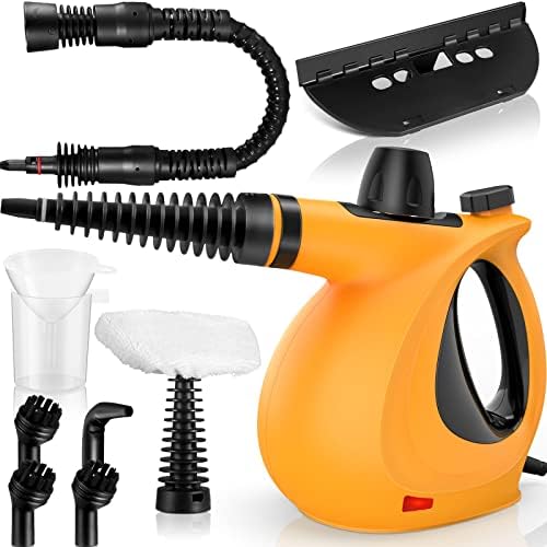 Handheld Steam Cleaner, Pressurized Multi-Surface Steam Cleaner for Home Use with 11pcs Accessories by Unknown