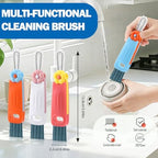 3 in 1 Cup Lid Cleaning Brush, 4PCS Multifunctional Crevice Cleaning Brush for Water Bottle Insulated Cup Tumbler Lid Groove Narrow Space Detail Cleaner Home Kitchen Gadgets - Image 2