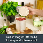 bella Automatic Can Opener, Hands-Free Cordless, Oatmilk - Image 6