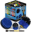 Boat Cleaning Supplies - Hull Cleaning Brush Set - Fishing Boat Scrubbing by Drillbrush