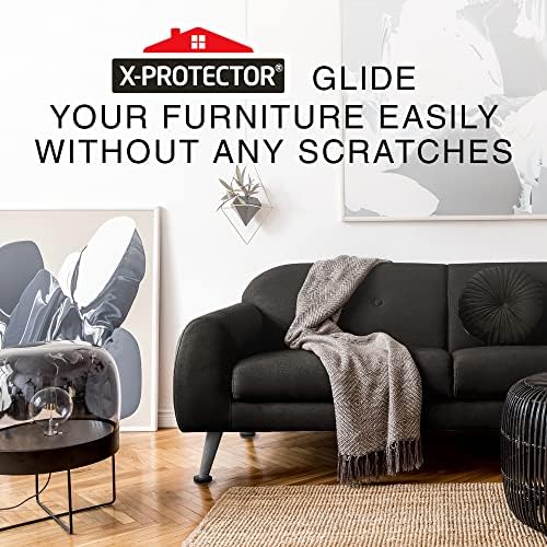 Felt Furniture Sliders for Hardwood Floors X-PROTECTOR 16 PCS 3 ½” - Image 6