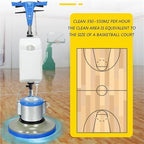Commercial Floor Cleaner and Buffer Machine with Pads for Hotels, Factories, and Restaurants - Image 3
