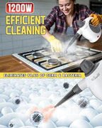 Suu66 Handheld Steam Cleaner, 500mL Tank, Deep Cleaning & 19PCS Accessories - Image 4