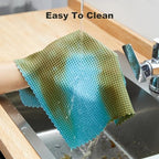 JOYMOOP Dish Cloths for Washing Dishes, 5 Piece Set, Small, Multi Color - Image 6