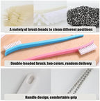 Portable Blender Cleaning Brush Set of 4, Long Handle Bottle Cleaning Brushes with Hanging Holes for Water Bottles, Blender Cups, Lids, Edges and Kitchen Cleanup - Image 6