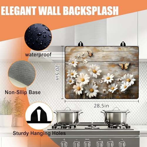 28"x20" Anti-Slip Electric Stove Top Cover - Image 4