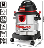 Shop-Vac 5989300 5 Gallon 4.5 Peak HP Stainless Wet/Dry Vac, Blower - Image 4