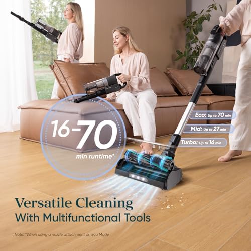 Levoit Cordless Vacuum, Up to 70 Minutes, Lightweight, Charging Dock - Image 3