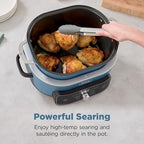 Ninja® PossibleCooker™ PRO Plus, 8.5-qt, Blue Macaron, MC2001 - Image 4