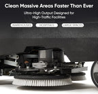 Battery Powered Ride-On Commercial Floor Scrubber Machine, 38" Brush, 48" Squeegee Width, 46 gal Solution Tank, 48 gal Recovery Tank, 5 hr Use 8 hr Charge, 180 RPM, 84,000 Sqft/H, Batteries Included - Image 4