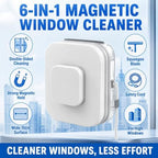 6-in-1 Magnetic Window Cleaner,Magnetic Car Windshield Cleaner Tool, 3-10mm - Image 2