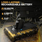 Upgraded Battery Replacement Compatible with Dyson V6 (21.6V, 8000mAh) - Image 4