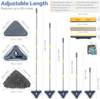 80" Wall Cleaner Mop with Long Handle, Ceiling Cleaner Tool, 5-in-1 sunoyar - Image 2