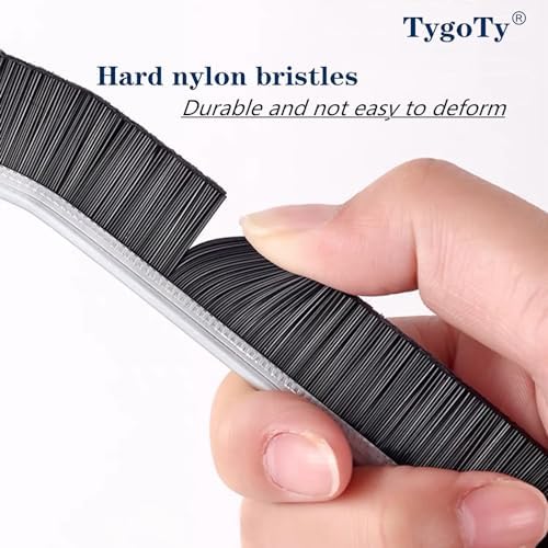 3 Pcs Crevice Cleaning Brush, Hard Bristles Gap Cleaner for Tight Spaces, Grout Cleaner, Bathroom Shower Brushes - Image 3