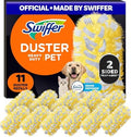 Swiffer Pet Heavy Duty Dusters Refills, Multisurface 360 Dusters with Febreze Odor Defense, 11 Count by Swiffer
