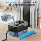 Steam Cleaner, Portable Steam Cleaner for Home with 1800W High Pressure, 15s Heat-Up,1600ML Large Tank, Handheld Steam Cleaner for Cleaning Upholstery, Tile, Car, Bathroom, Grout, Floor - Image 4