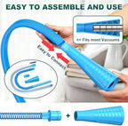 Sealegend 2 Pieces Dryer Vent Cleaner Kit Dryer Lint Vacuum Attachment Hose - Image 5