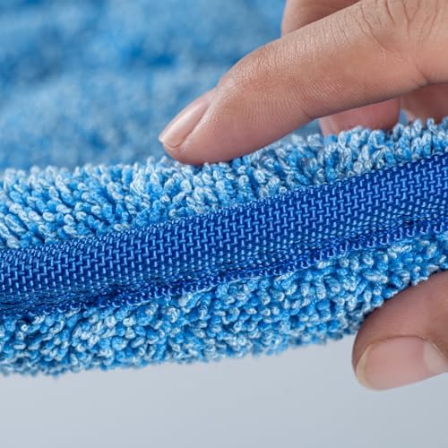 HHQ Microfiber Carpet Bonnet Pads Compatible with Oreck Orbiter Pads and Brushes, 12" & 13" Floor Buffer Pads, 2 Pack - Image 6