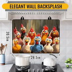 Stove Top Cover for Electric Stove,Glass Stove Top Cover, Heat Resistant Glass Stovetop Protector, Kitchen Decor, Dish Drying Mats for Ceramic Washer Top 28.5x20.5 inch - Image 2