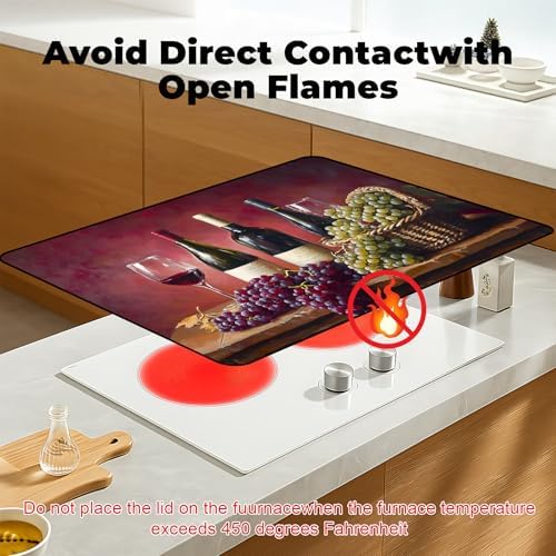 Stove Top Cover for Glass Electric Stove, 28.5"L x 20.5"W - Image 3