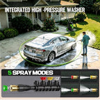 Heavy Duty 5000PSI Electric Pressure Washer,Power Washer Electric Powered - Image 4