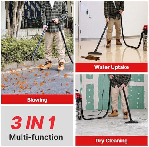 Shop-Vac 6 Gallon 4.0 Peak HP Wet/Dry Vacuum, Wall Mountable Shop Vacuum - Image 5