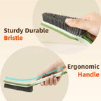 3-in-1 Detail Cleaning Brush, Crevice Grout Brush, Green - Image 4