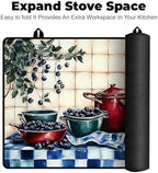 Stove Top Cover for Glass Electric Stove (Bilberry, 30" x 21") - Image 6