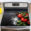 NYZE Stove Top Covers for Electric Stove for Kitchen (Fresh Tomato & Spices) by GIVEYOUTHEBEST