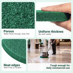 12" Cleaning Orbiter Pads Commercial Floor Buffer Pads Hardwood Floor Maintenance Scrubber Polisher Cleaning and Stripping for Orbiter Machine (3pcs) - Image 5